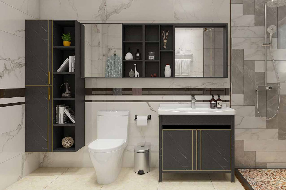 歐美風情·浴室柜系列 歐美風情·浴室柜系列